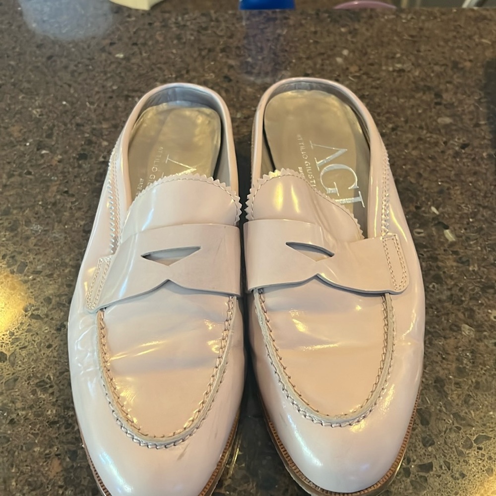 AGL pick open heel slides size 39